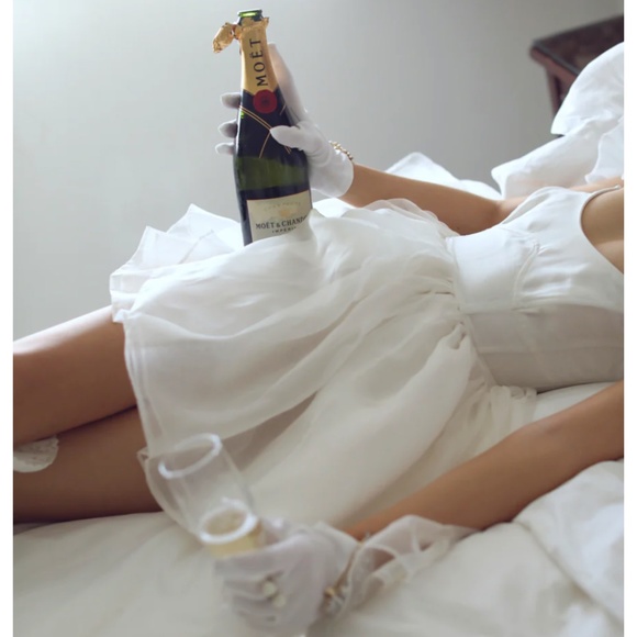 Selkie White Mini Dress - Picture 3 of 8